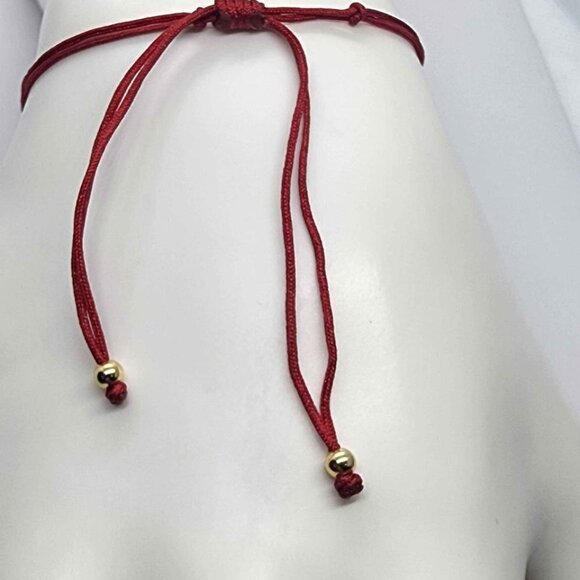 NEW Sterling Silver 925 Evil Eye Red String Bracelet – Protection & Style - Picture 2 of 7